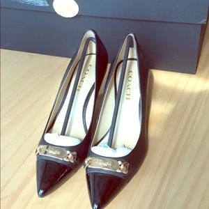 Coach low heeled flats